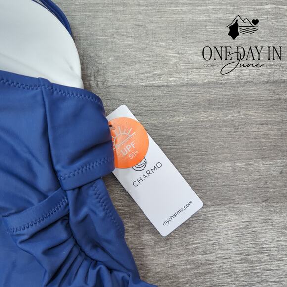 Charmo Tummy Control One Piece Swimsuit Size L - Picture 4 of 7